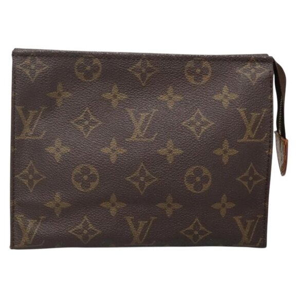LOUIS VUITTON Monogram Poche Toilette 19 Pouch M47544 LV Auth 139379 - Picture 2 of 16